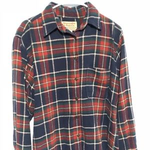 Abercrombie & Fitch Vintage Small Flannel Shirt